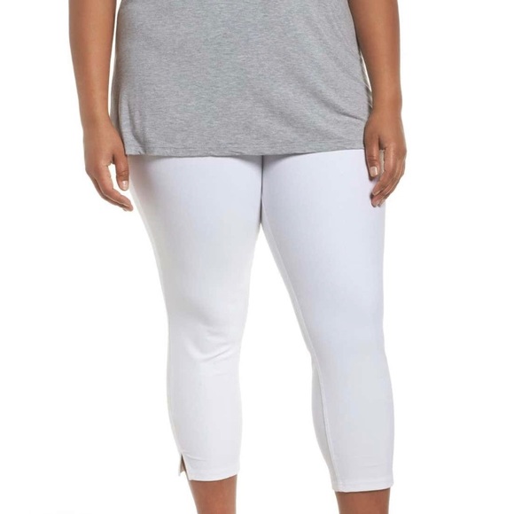 hue jeggings white